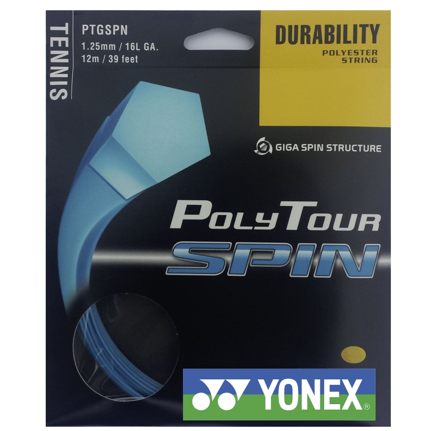 Yonex Poly Tour Spin Set di corde 12m - blu Yonex Poly Tour Spin Set di corde 12m - blu
