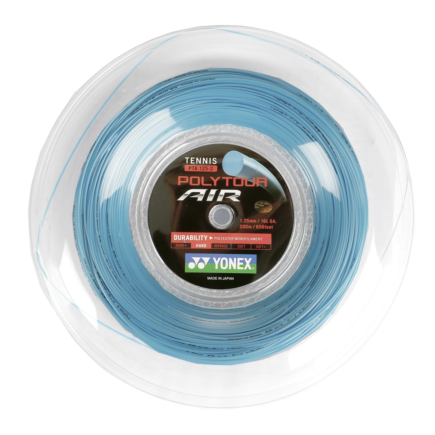 Yonex Poly Tour Air Bobine cordage 200m - bleu Yonex Poly Tour Air Bobine cordage 200m - bleu