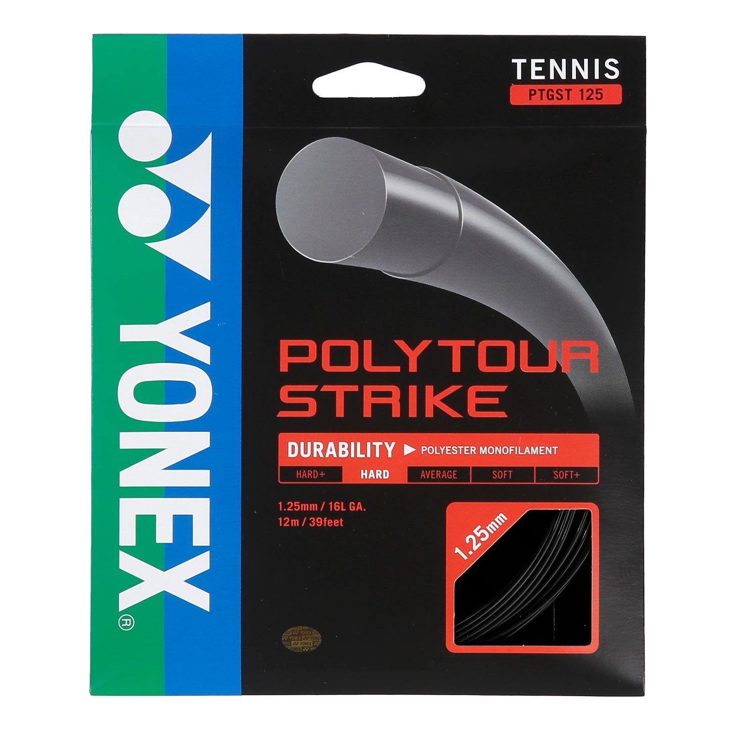 Yonex Poly Tour Strike Set di corde 12m - nero Yonex Poly Tour Strike Set di corde 12m - nero