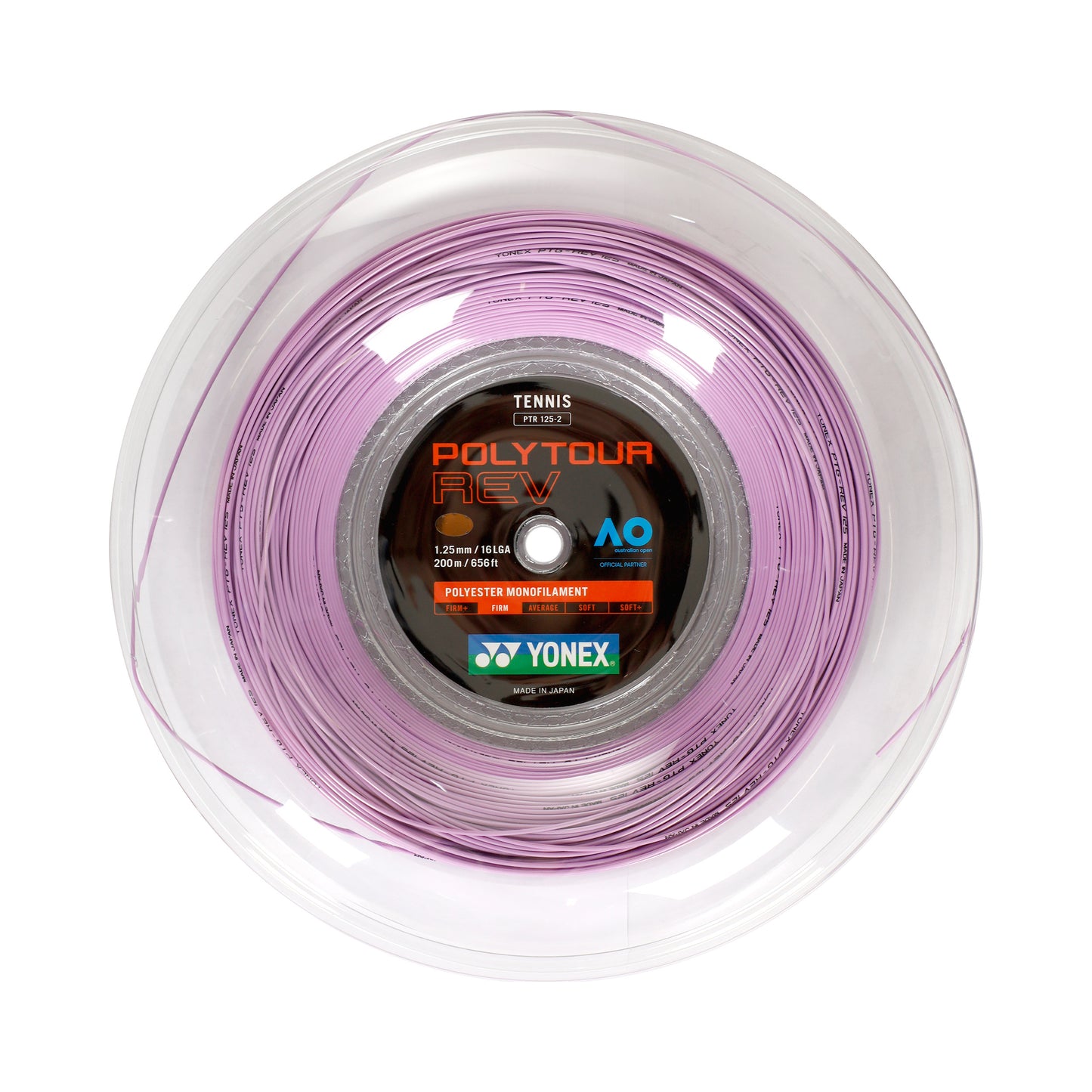 Yonex Poly Tour Rev Bobine Cordage 200m-Violet Yonex Poly Tour Rev Bobine Cordage 200m-Violet