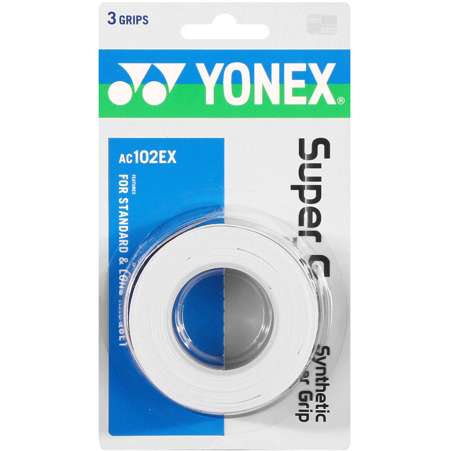 Yonex Super Grap 3er Pack - weiß Yonex Super Grap 3er Pack - weiß