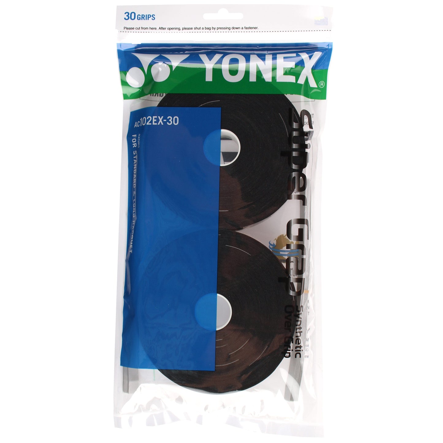 Yonex Super Grap 30er Pack-Schwarz Yonex Super Grap 30er Pack-Schwarz