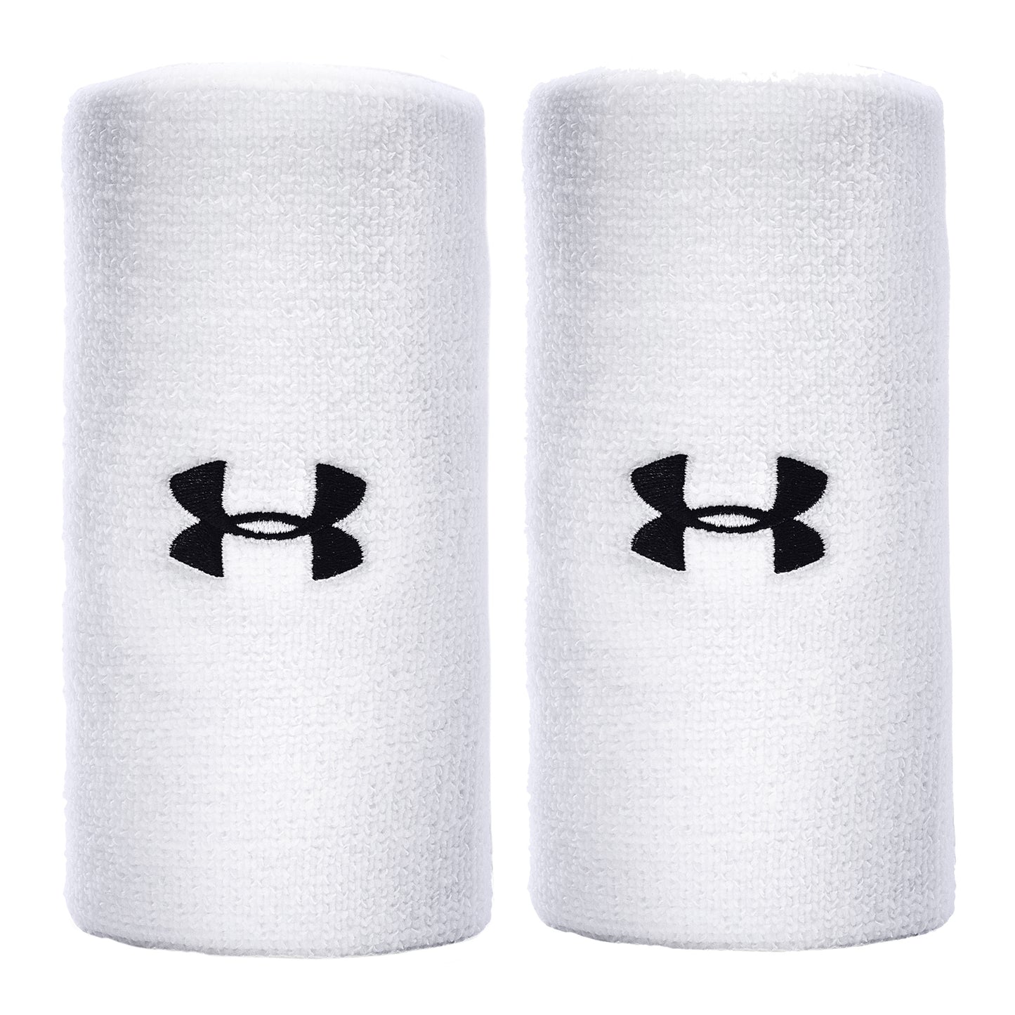 Under Armour Performance Polsino anti sudore Confezione da 2 lungo - bianco, nero Under Armour Performance Polsino anti sudore Confezione da 2 lungo - bianco, nero