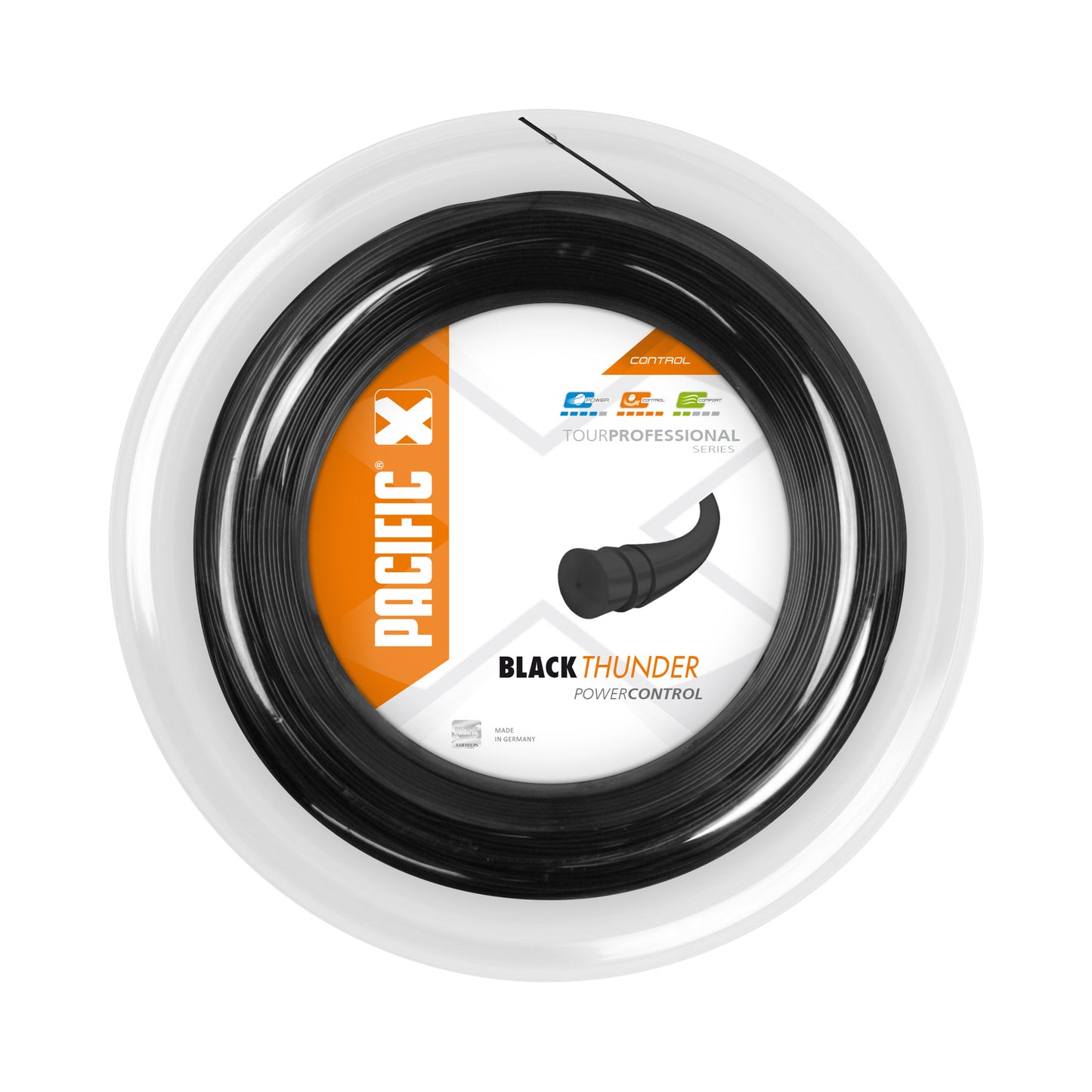 Pacific Black Thunder Rotolo Di Corde 200m-Nero Pacific Black Thunder Rotolo Di Corde 200m-Nero