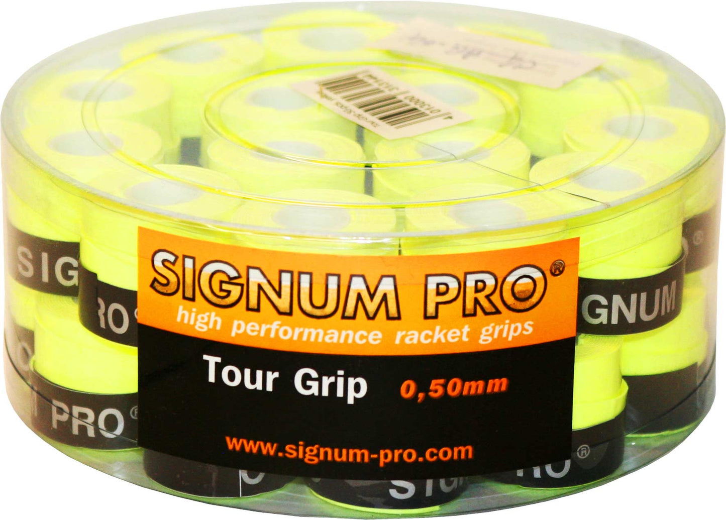 Signum Pro Tour Grip Pack De 30-Jaune Signum Pro Tour Grip Pack De 30-Jaune