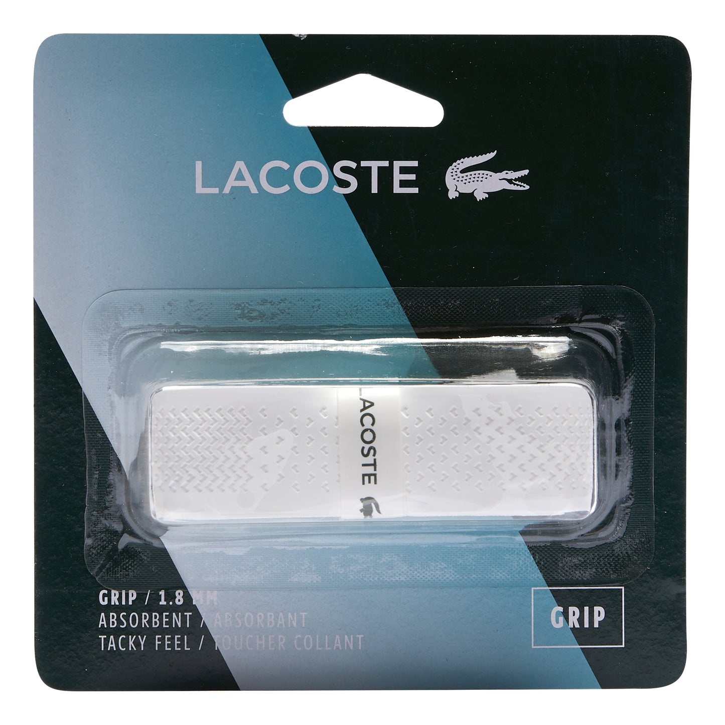 Lacoste Grip 1er Pack - weiß Lacoste Grip 1er Pack - weiß