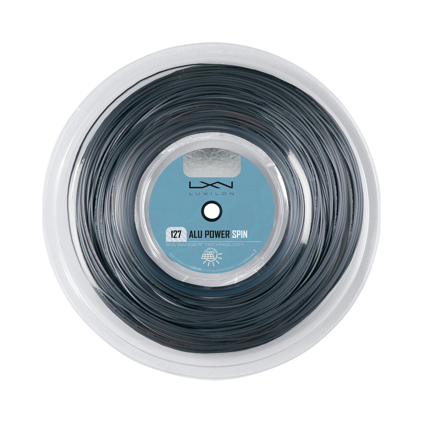 Luxilon Alu Power Spin Rotolo Di Corde 220m-Argento Luxilon Alu Power Spin Rotolo Di Corde 220m-Argento
