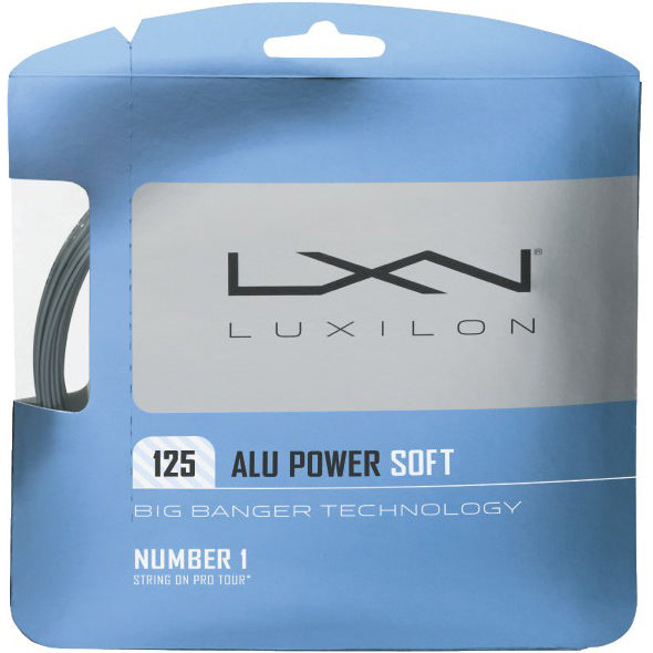 Luxilon Alu Power Soft Set Di Corde 12,2m-Argento Luxilon Alu Power Soft Set Di Corde 12,2m-Argento