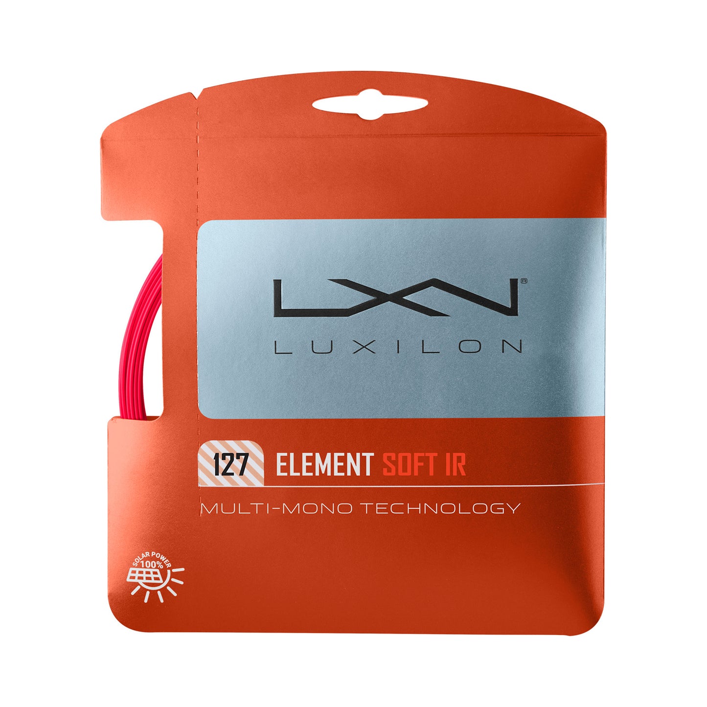 Luxilon Element IR Soft Cordage En Garniture 12,2m-Rouge Luxilon Element IR Soft Cordage En Garniture 12,2m-Rouge