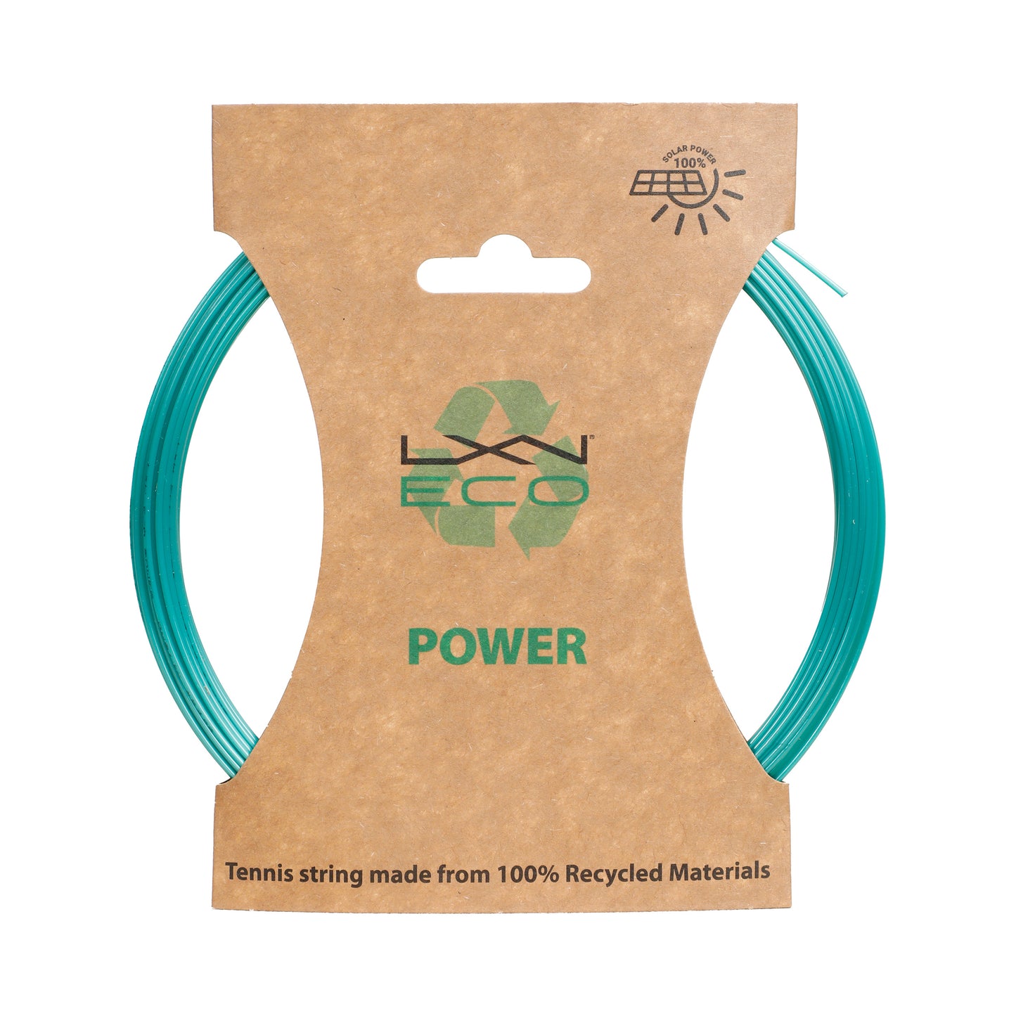 Luxilon Eco Power Saitenset 12,2m-Petrol Luxilon Eco Power Saitenset 12,2m-Petrol