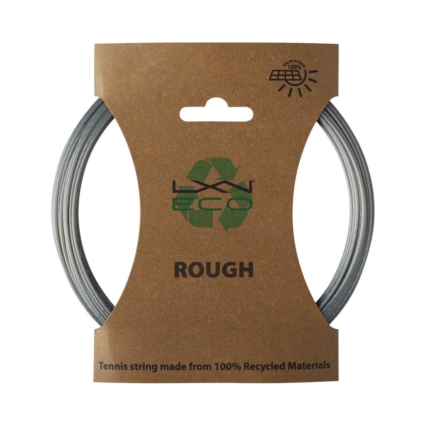 Luxilon Eco Rough Cordage En Garniture 12,2m-Gris Luxilon Eco Rough Cordage En Garniture 12,2m-Gris