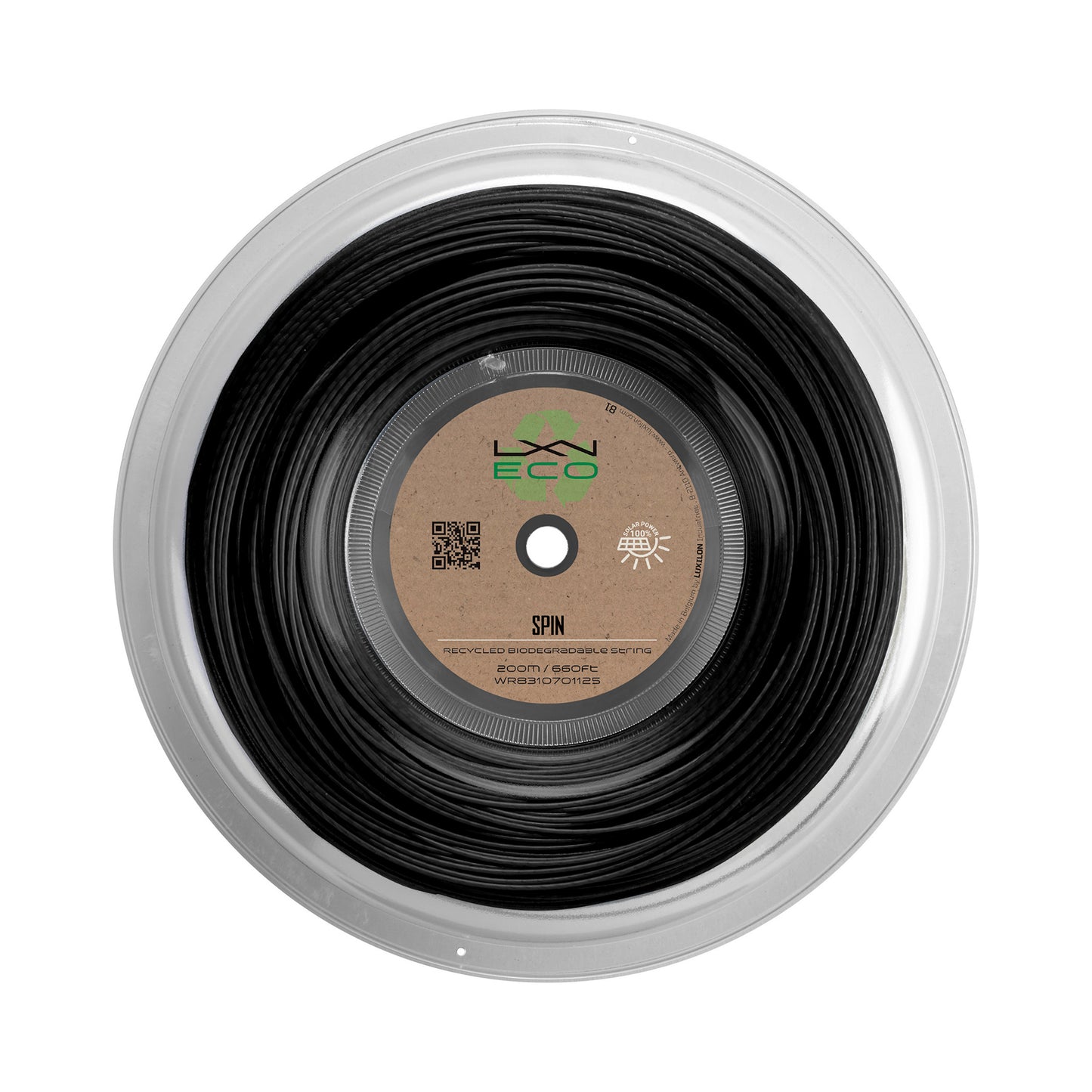 Luxilon Eco Spin Saitenrolle 12,2m-Schwarz Luxilon Eco Spin Saitenrolle 12,2m-Schwarz