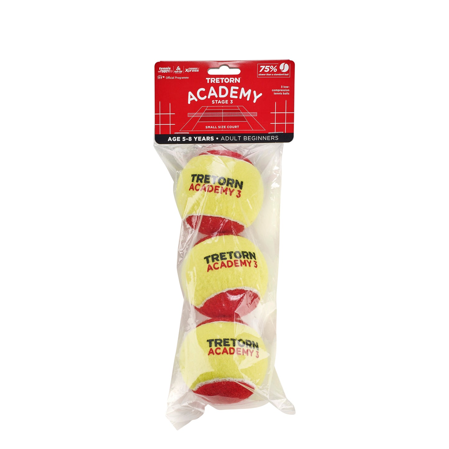Tretorn Academy Red 3er Pack Tretorn Academy Red 3er Pack