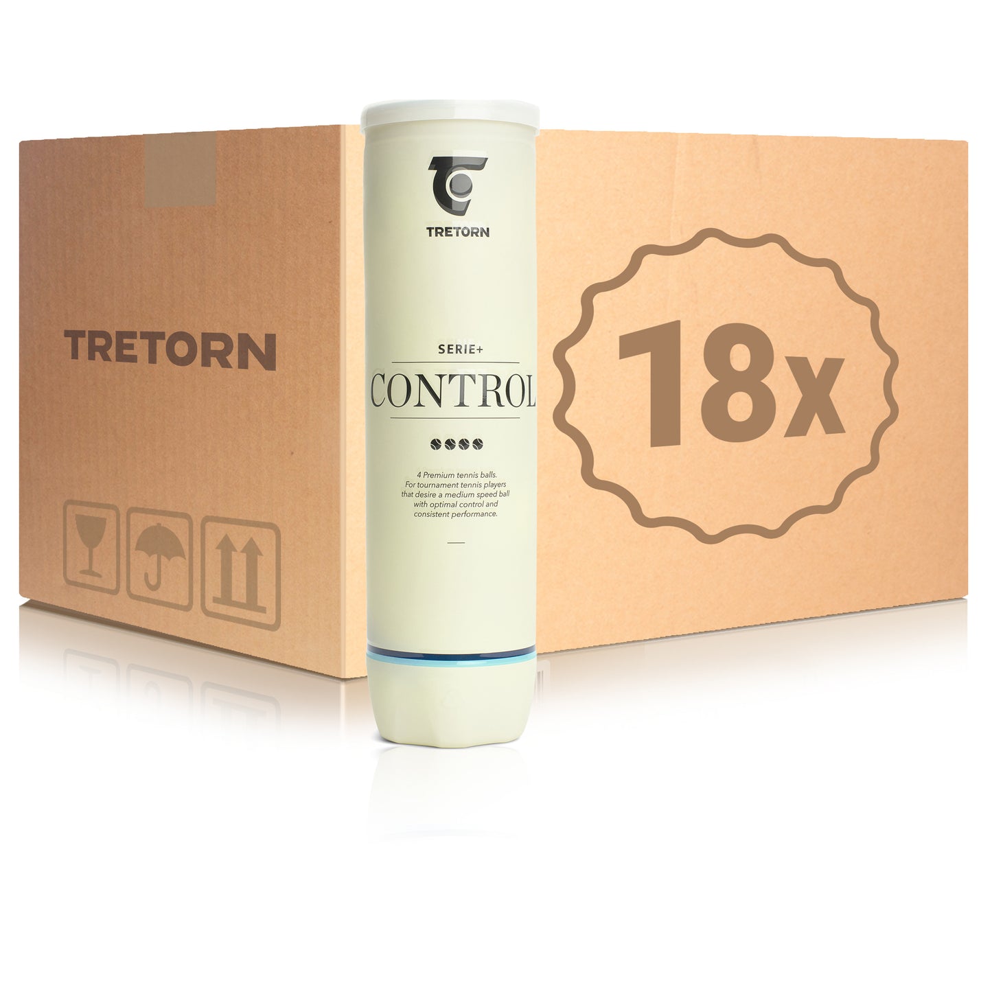 Tretorn 18x 4er Dose Serie+Control Tretorn 18x 4er Dose Serie+Control