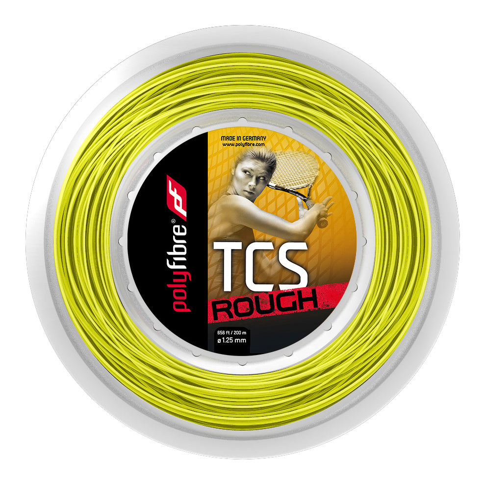 Polyfibre TCS Rough Bobine Cordage 200m-Jaune Polyfibre TCS Rough Bobine Cordage 200m-Jaune
