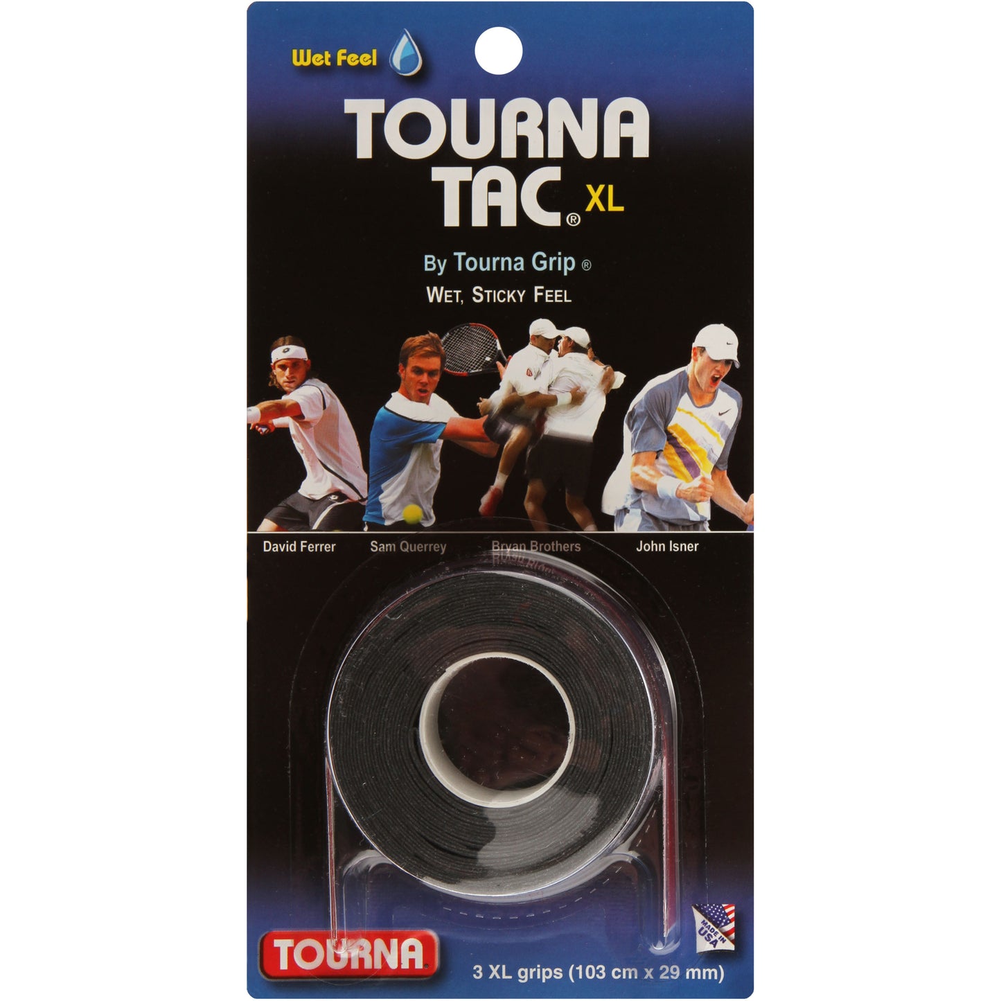 Tourna Tac Pack De 3-Noir Tourna Tac Pack De 3-Noir