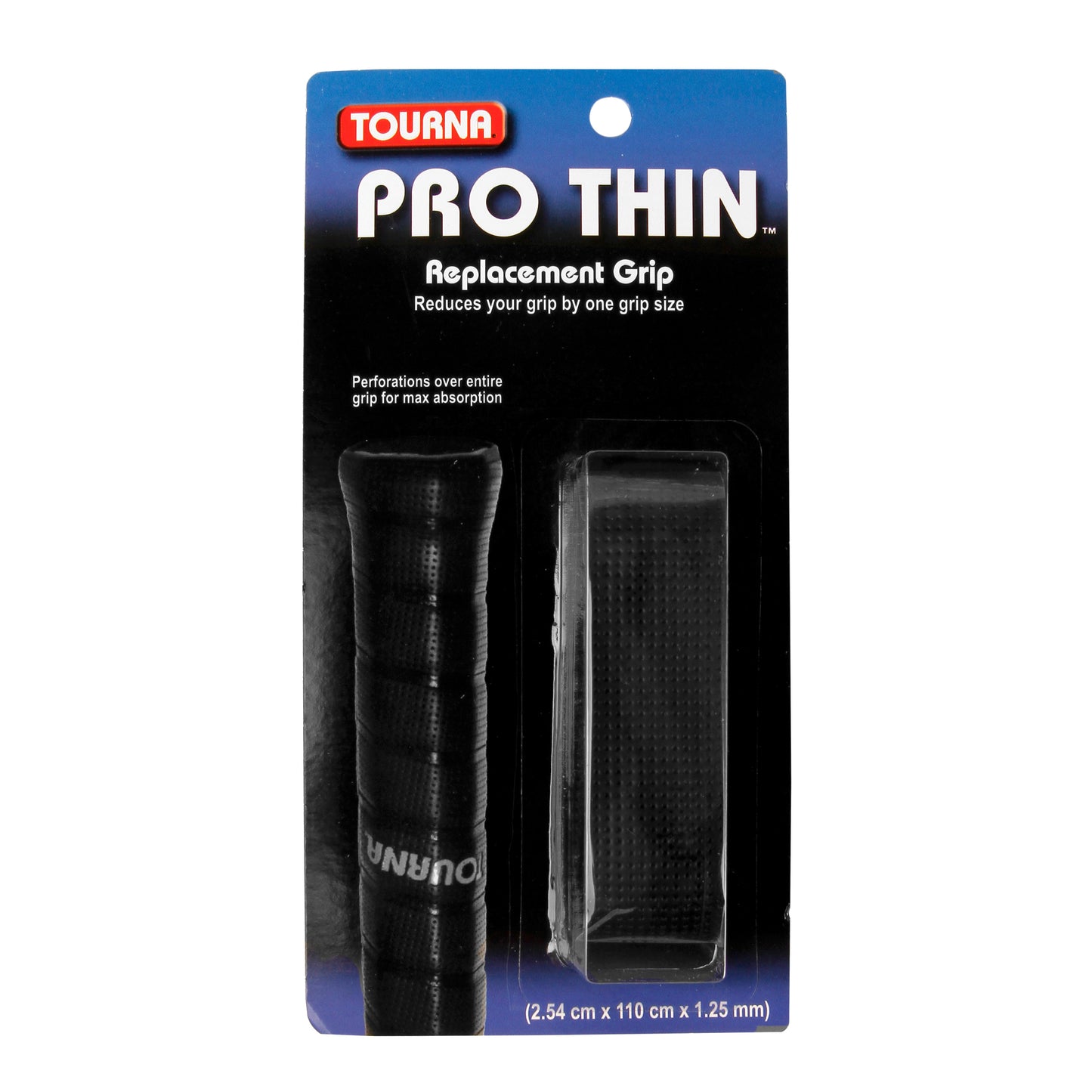Tourna Pro Thin Grip 1er Pack-Schwarz Tourna Pro Thin Grip 1er Pack-Schwarz