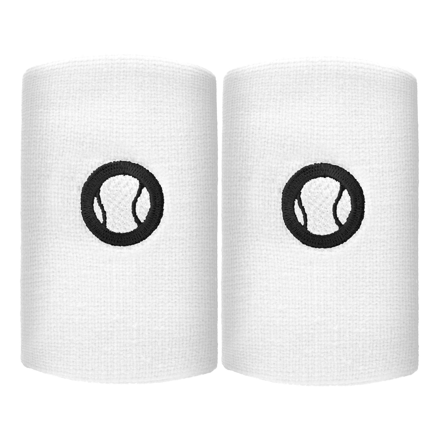 Tennis-Point Long Polsino anti sudore Confezione da 2 Unisex - bianco, Tennis-Point Long Polsino anti sudore Confezione da 2 Unisex - bianco,