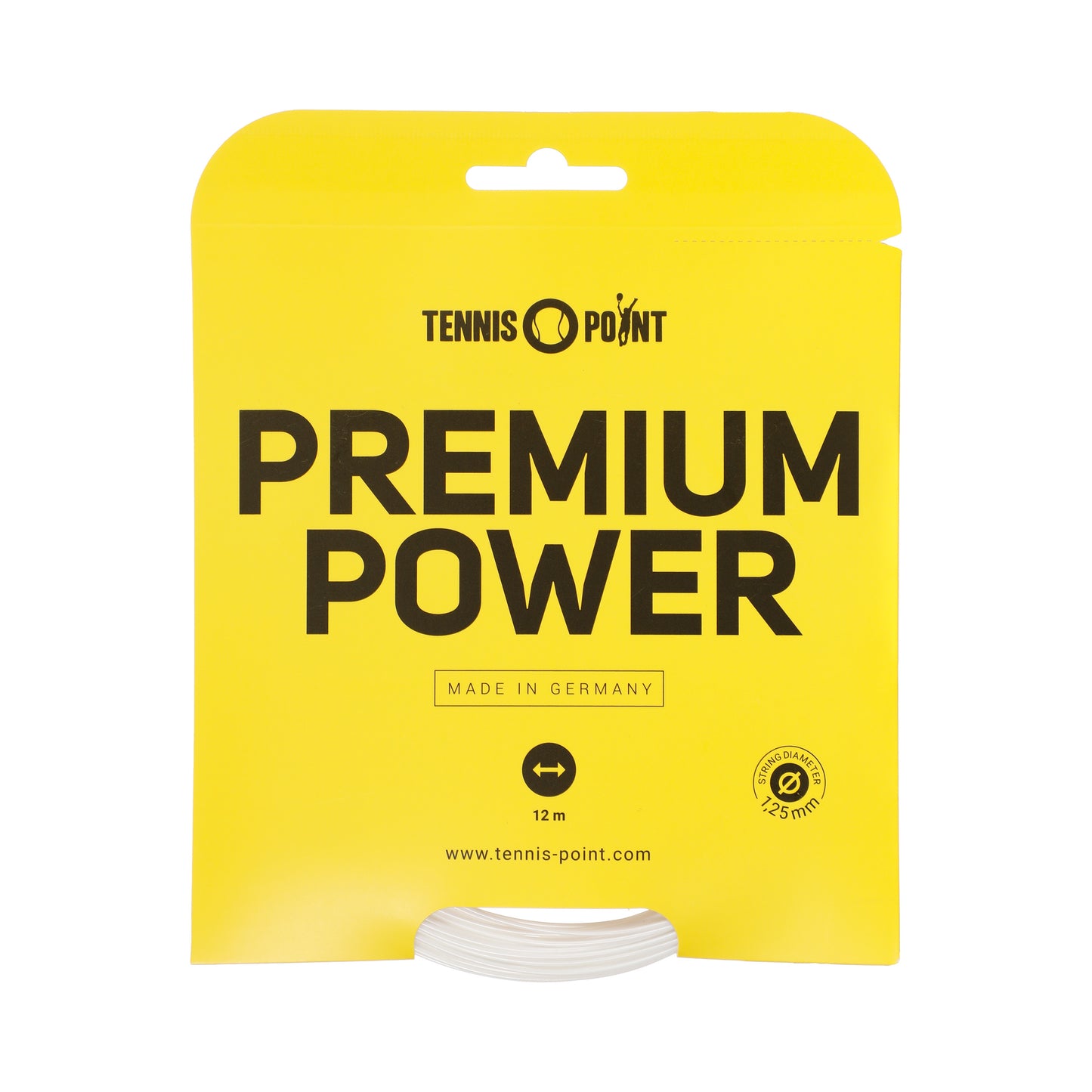 Tennis-Point Premium Power Set Di Corde 12m-Bianco Tennis-Point Premium Power Set Di Corde 12m-Bianco
