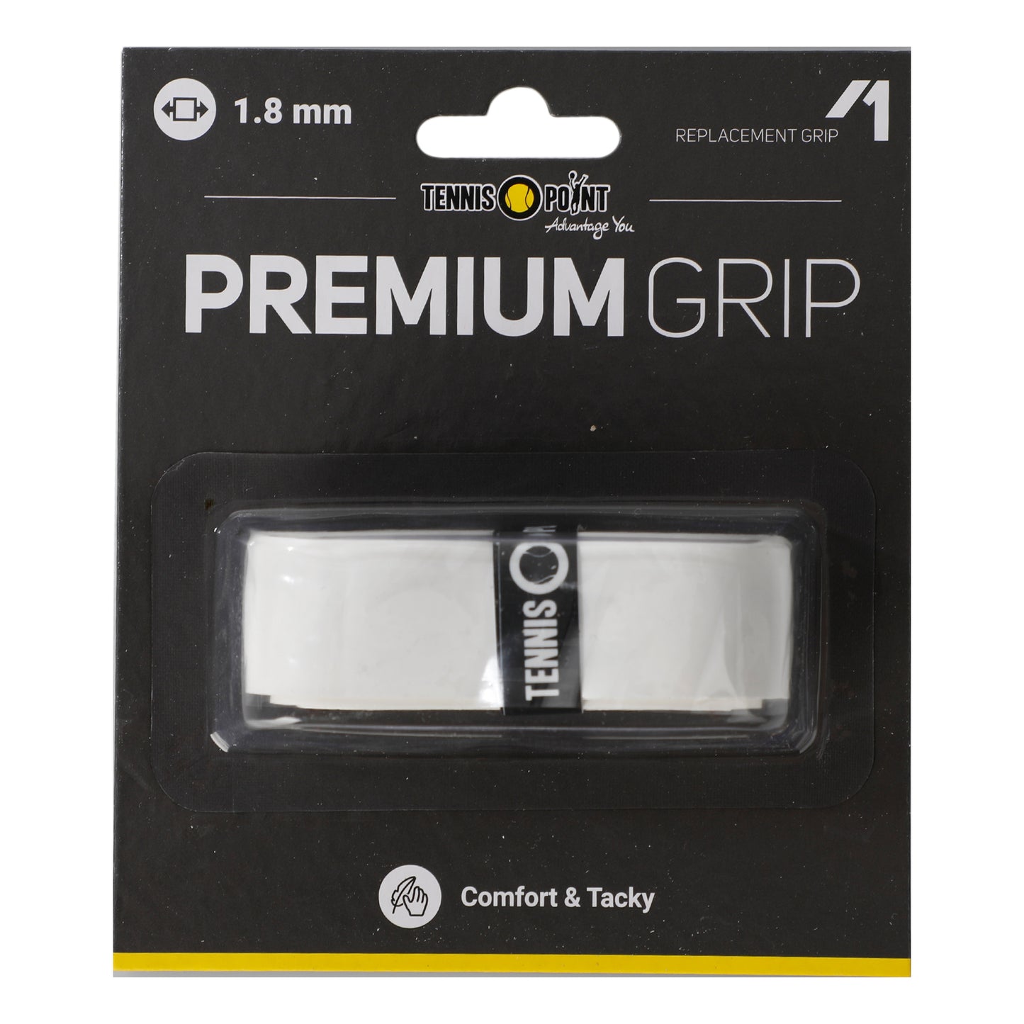Tennis-Point Premium Grip Pack 1 Unité-Blanc Tennis-Point Premium Grip Pack 1 Unité-Blanc