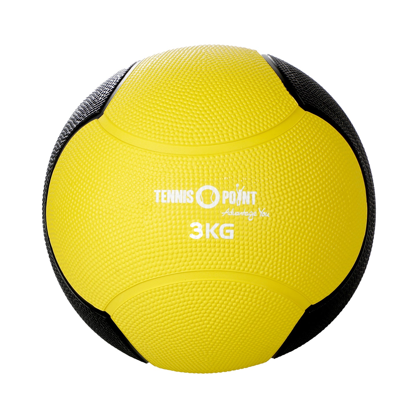 Tennis-Point 3kg Medicine Ball-Jaune,Noir Tennis-Point 3kg Medicine Ball-Jaune,Noir