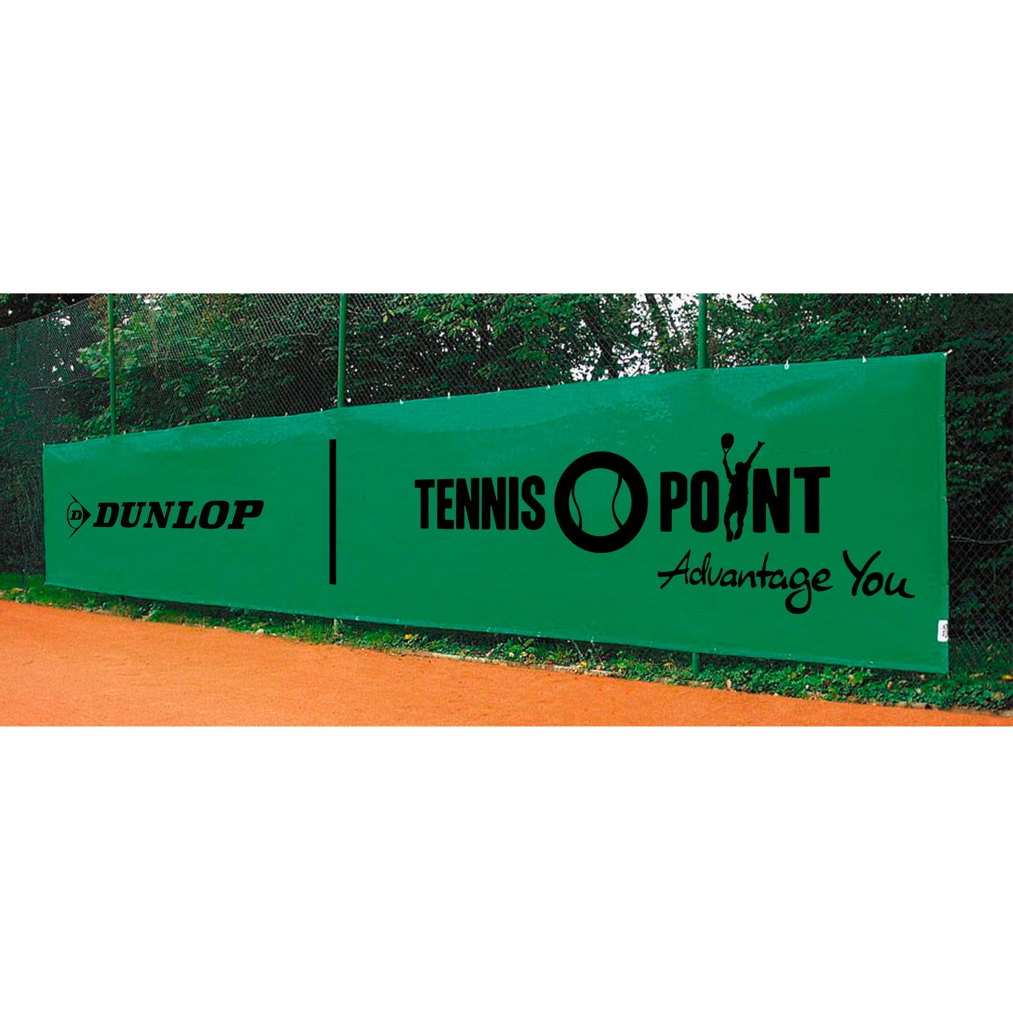 Tennis-Point Dunlop 12x2m Sichtblende-Grün Tennis-Point Dunlop 12x2m Sichtblende-Grün