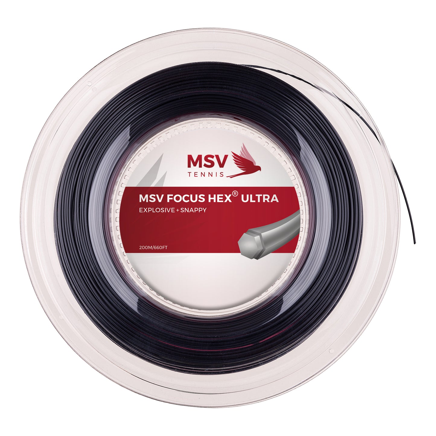 MSV Focus-HEX Ultra Bobine Cordage 200m-Noir MSV Focus-HEX Ultra Bobine Cordage 200m-Noir