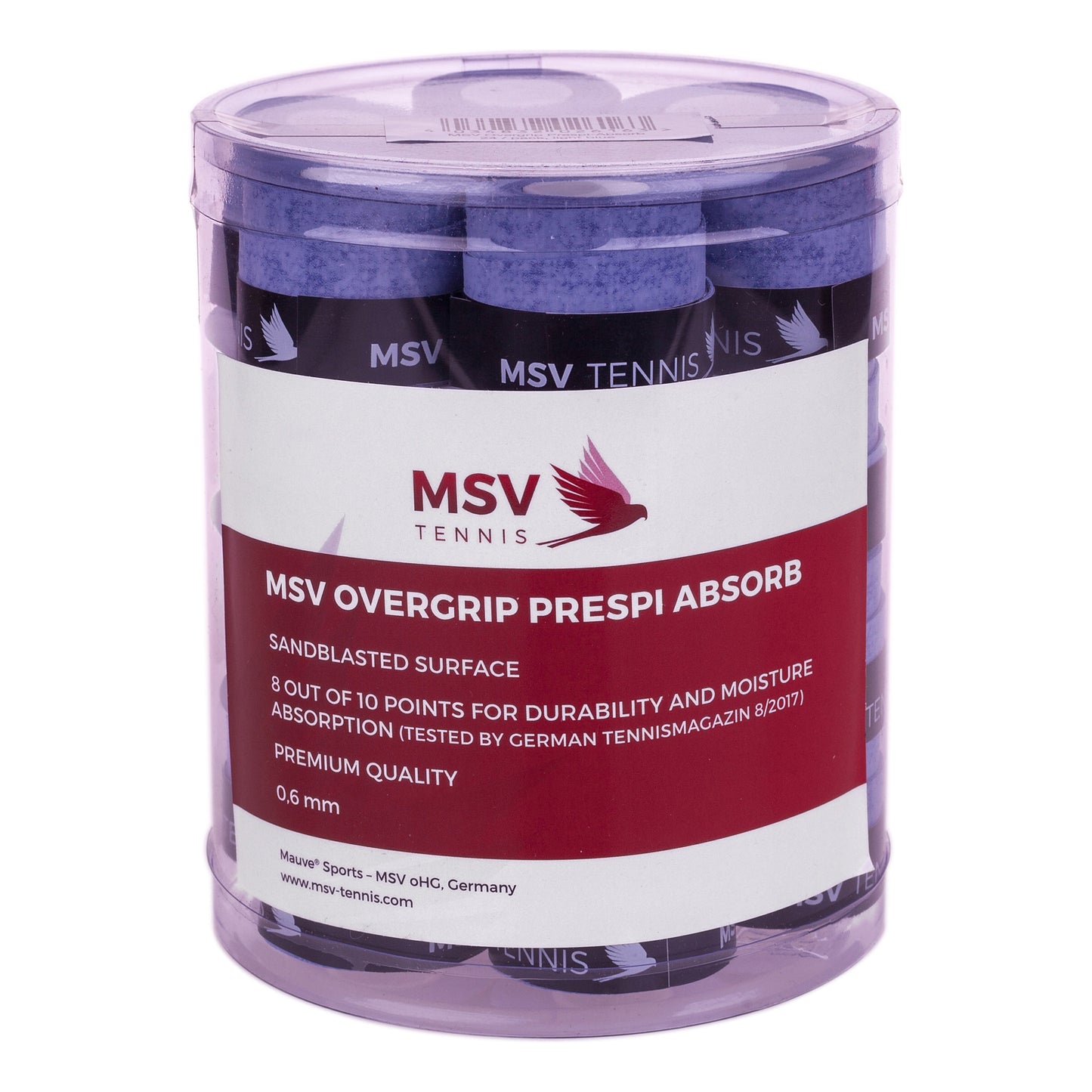 MSV Overgrip Prespi Pack De 24-Bleu Clair MSV Overgrip Prespi Pack De 24-Bleu Clair
