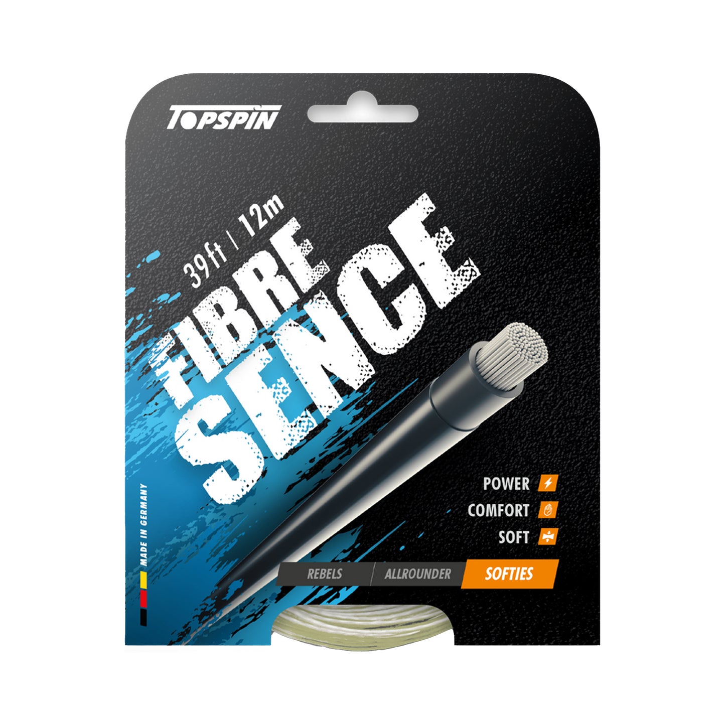 Topspin Fibre Sence 12m Cordage En Garniture-Écru Topspin Fibre Sence 12m Cordage En Garniture-Écru