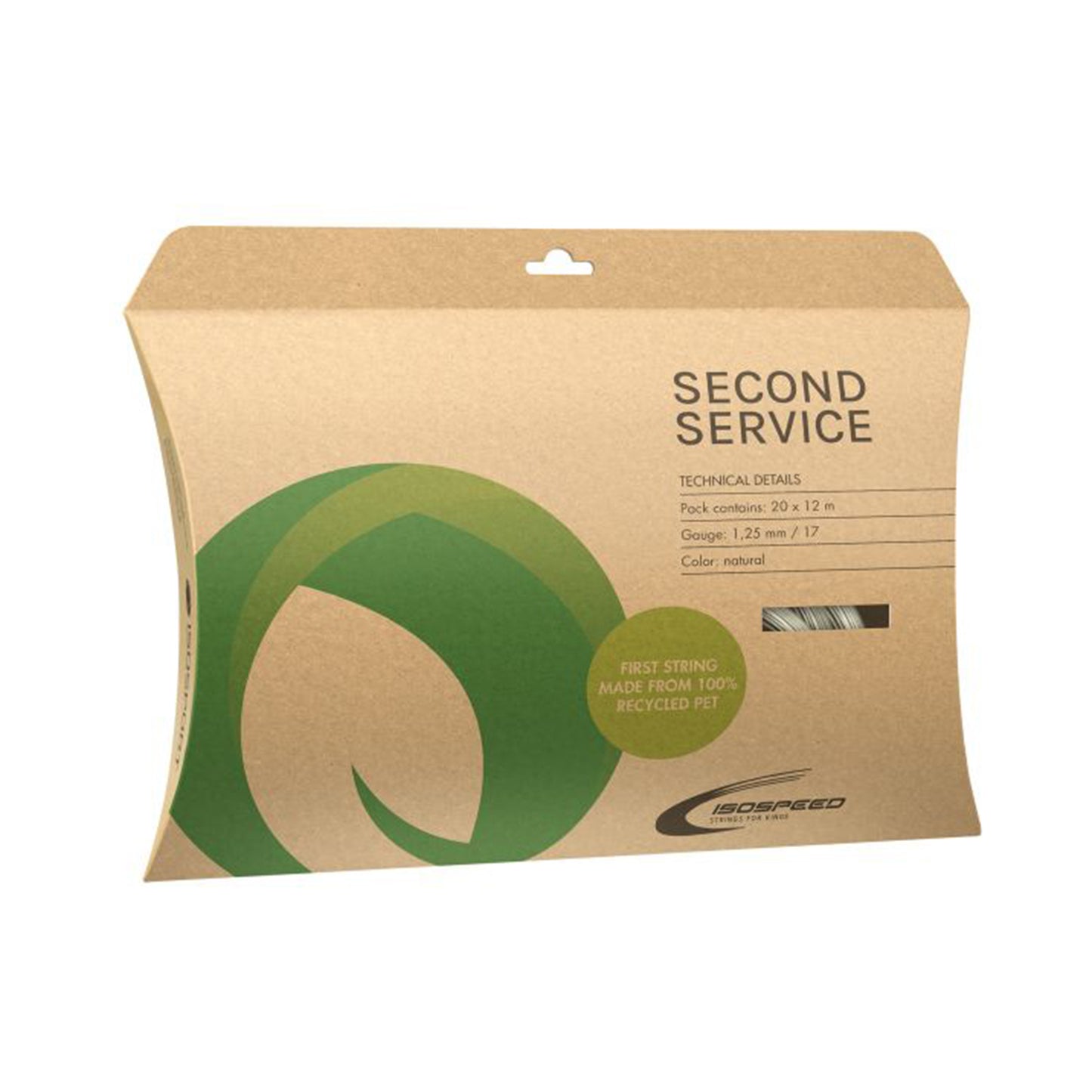 Isospeed Second Service Bigpack 20 X12 M Bobine Cordage-Écru Isospeed Second Service Bigpack 20 X12 M Bobine Cordage-Écru