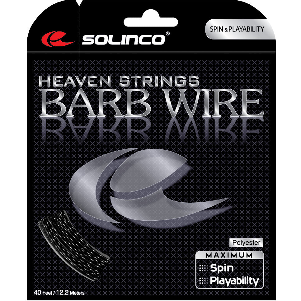 Solinco Barb Wire Set Di Corde 12,2m-Nero Solinco Barb Wire Set Di Corde 12,2m-Nero