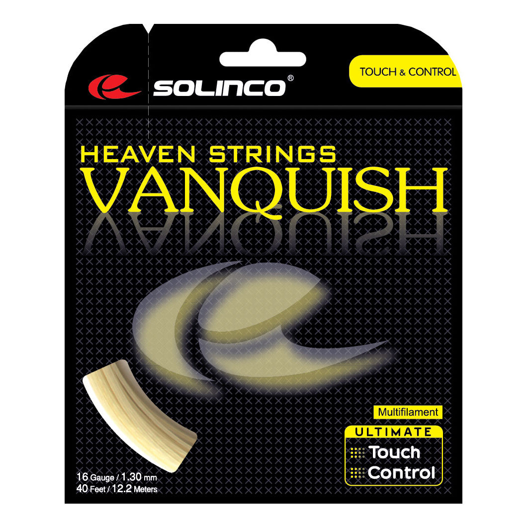 Solinco Vanquish Natur Saitenset 12,2m-Nude Solinco Vanquish Natur Saitenset 12,2m-Nude