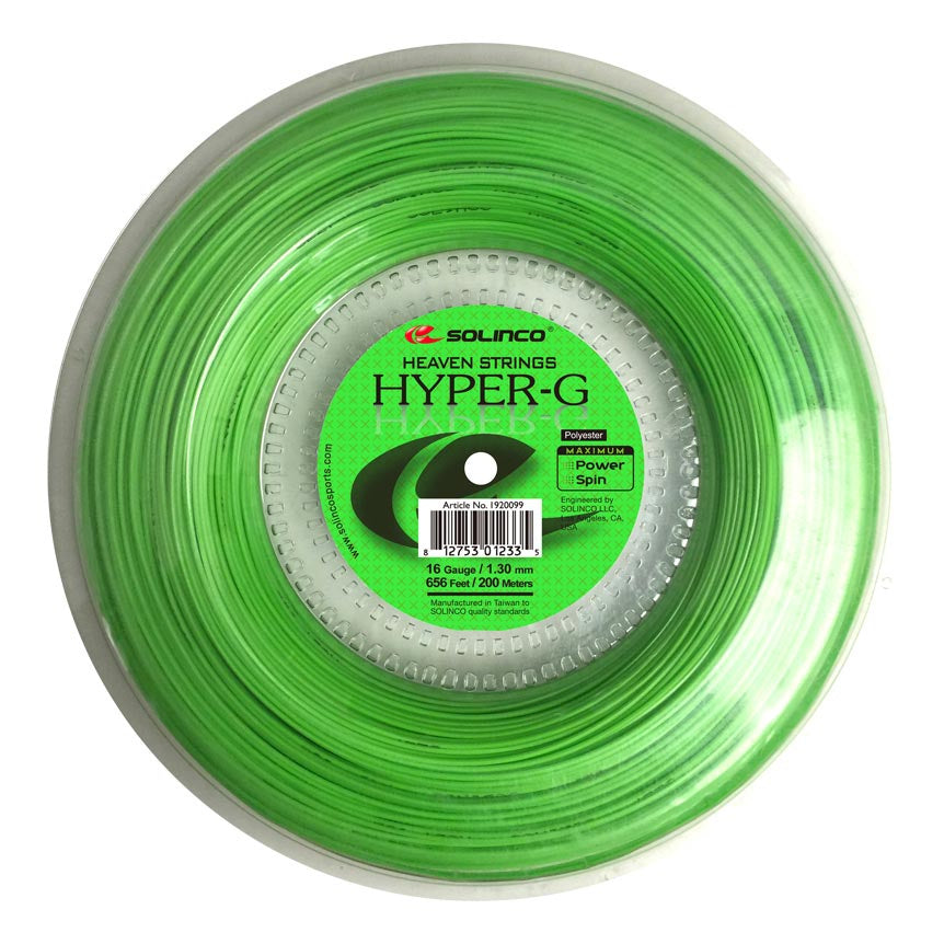 Solinco Hyper-G Saitenrolle 100m-Grün Solinco Hyper-G Saitenrolle 100m-Grün