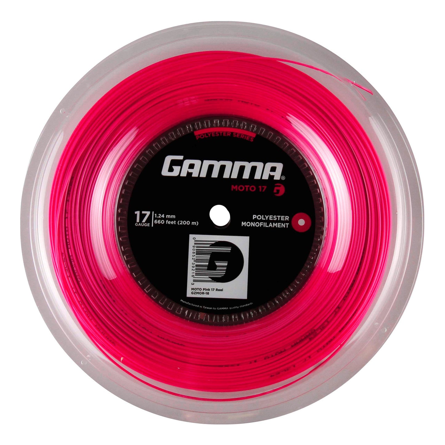 Gamma Moto Bobine Cordage 200m-Pink Gamma Moto Bobine Cordage 200m-Pink