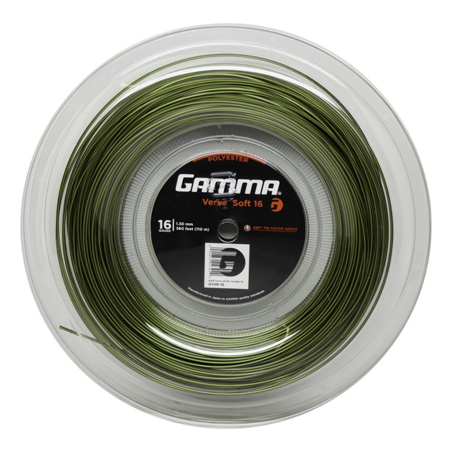 Gamma Verve Soft Rotolo Di Corde 110m-Nero,Giallo Gamma Verve Soft Rotolo Di Corde 110m-Nero,Giallo