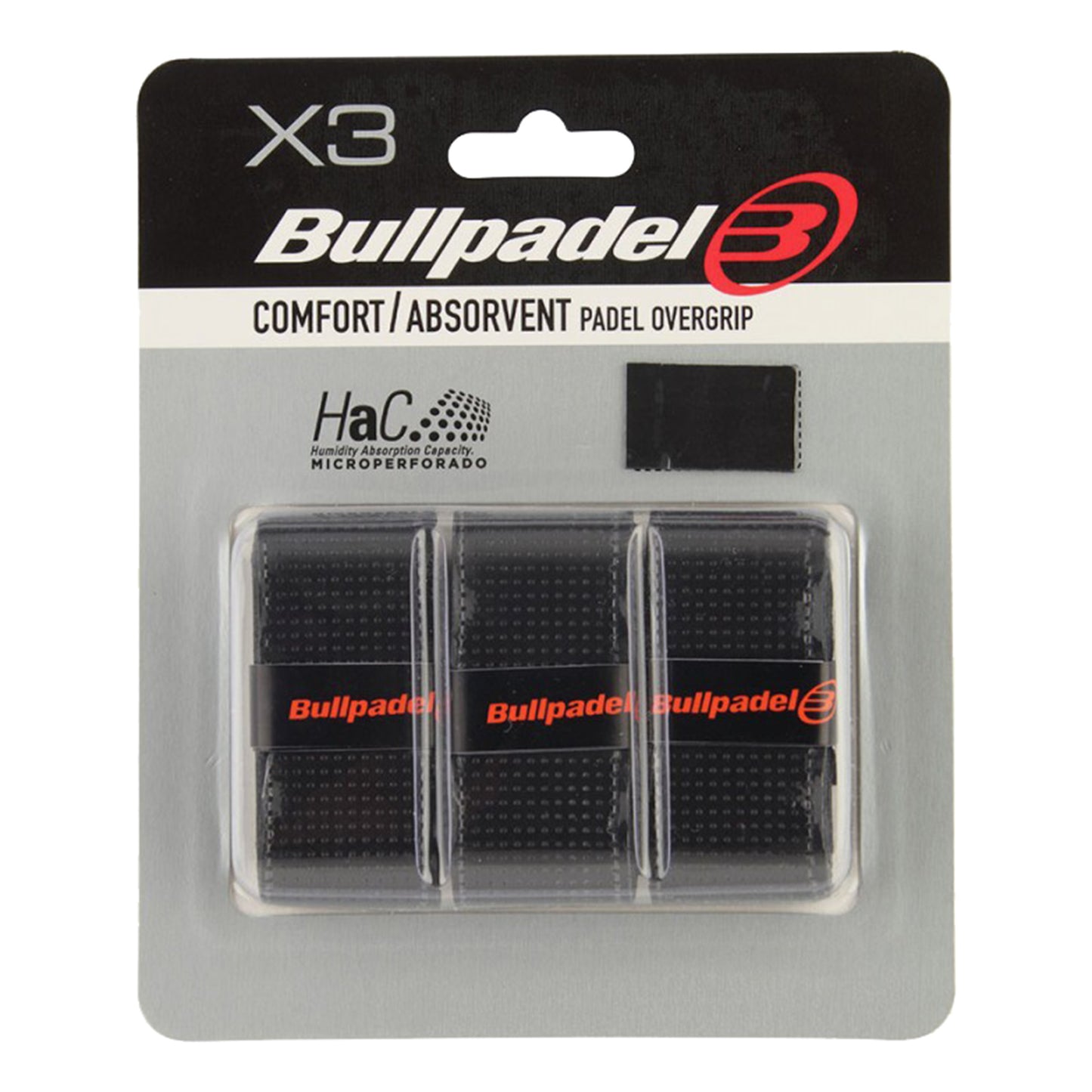 Bullpadel GB-1201 COMFORT ABSORBENT-Schwarz Bullpadel GB-1201 COMFORT ABSORBENT-Schwarz