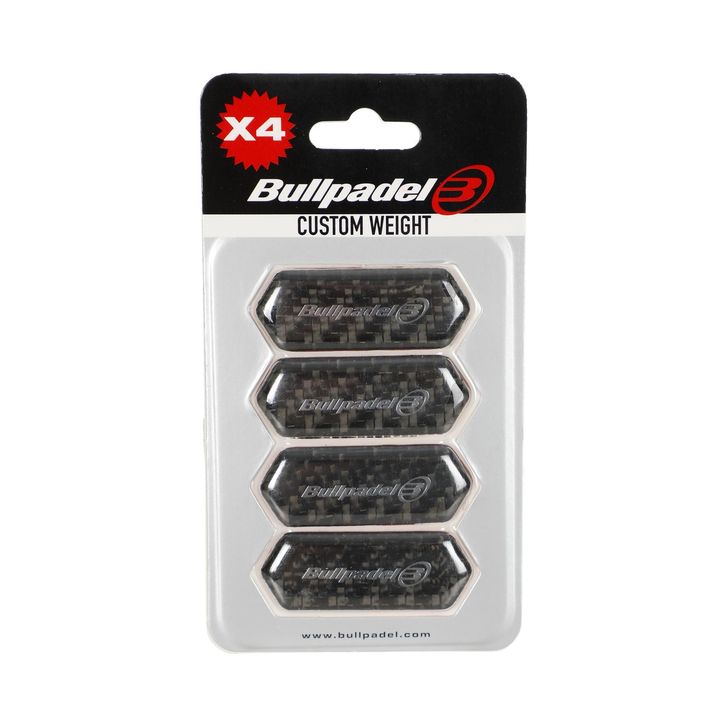 Bullpadel Protector Custom (4x3 gr.) Plomb - noir Bullpadel Protector Custom (4x3 gr.) Plomb - noir
