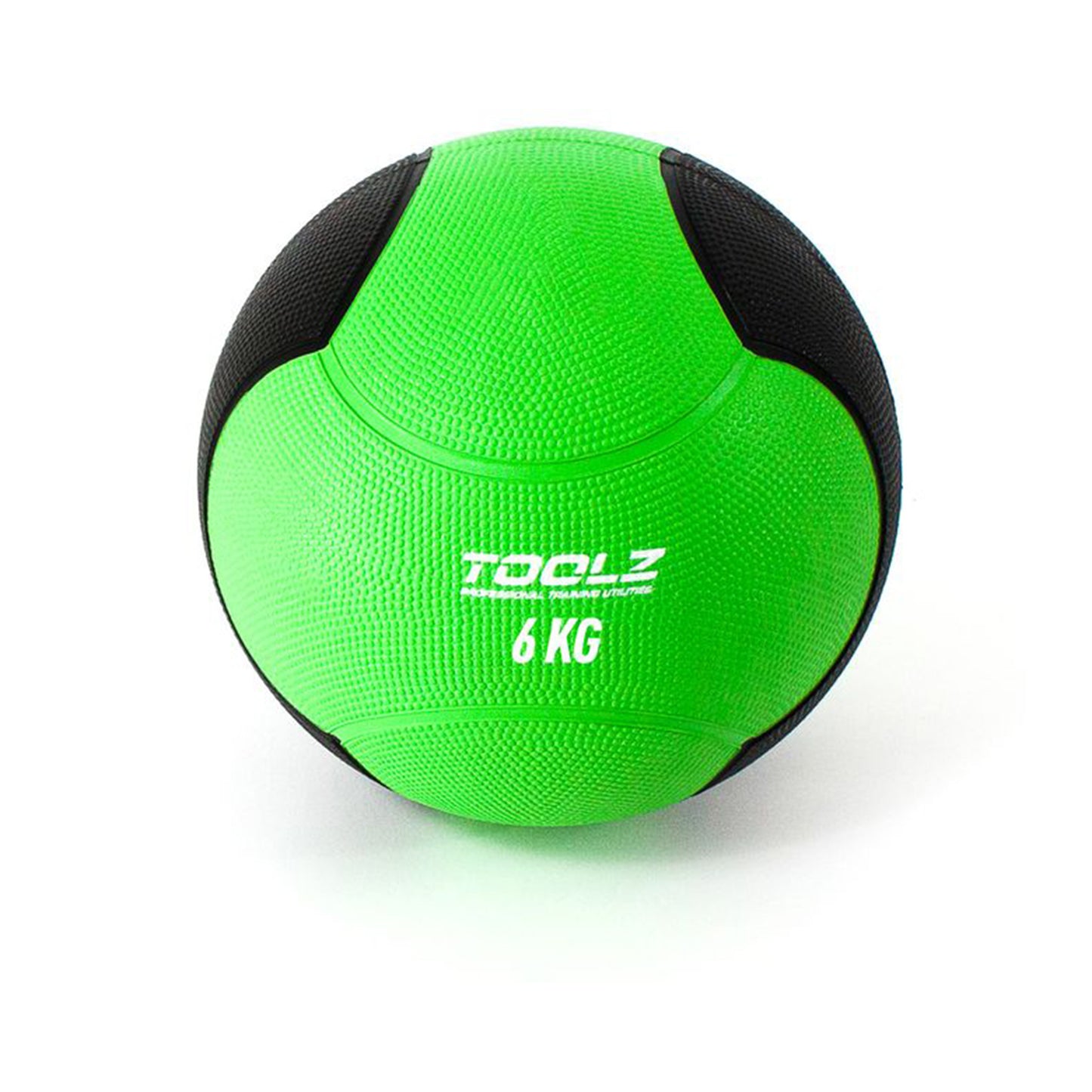 TOOLZ 6kg Medizinball-Grün,Schwarz TOOLZ 6kg Medizinball-Grün,Schwarz