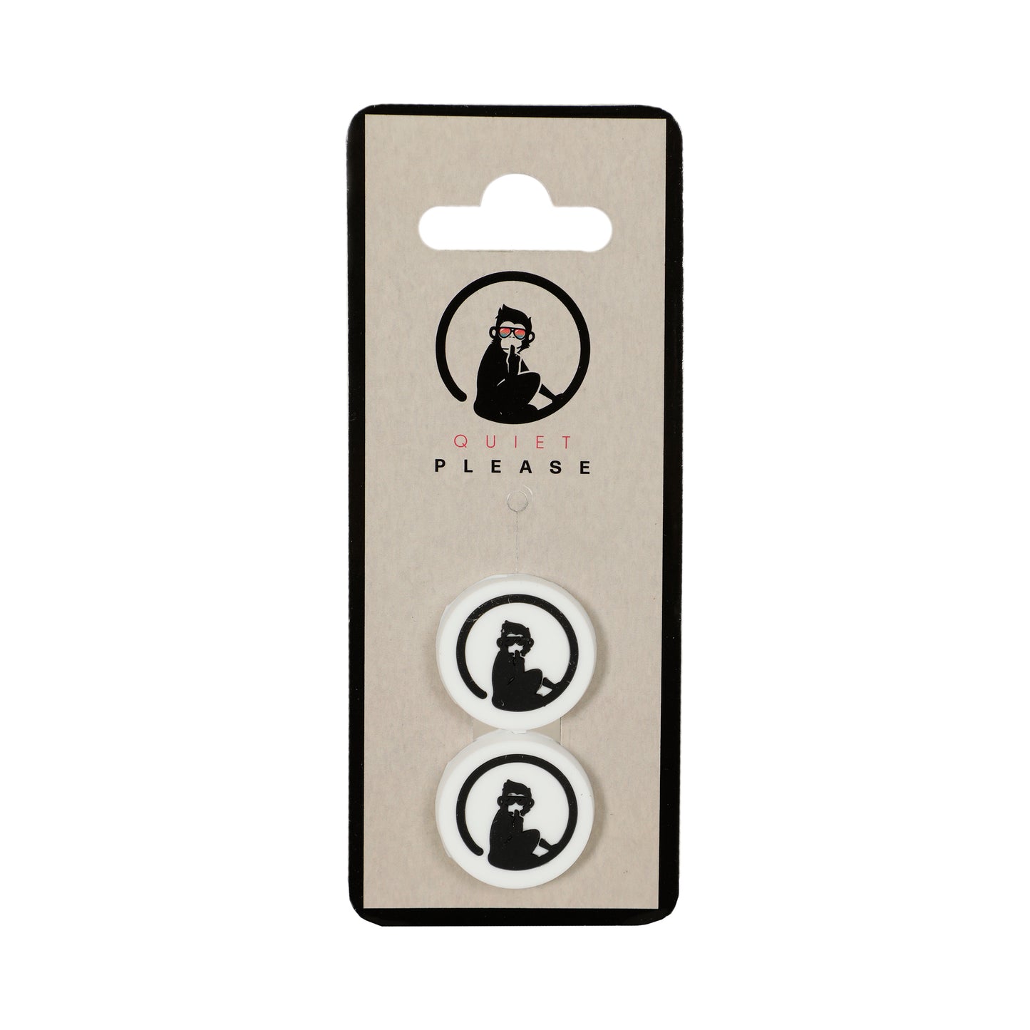 Quiet Please Antivibrateur Pack De 2 Unités-Blanc Quiet Please Antivibrateur Pack De 2 Unités-Blanc