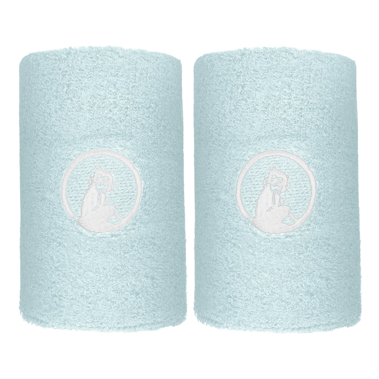 Quiet Please Memories Poignet Pack de 2 unités long - bleu clair, blanc Quiet Please Memories Poignet Pack de 2 unités long - bleu clair, blanc
