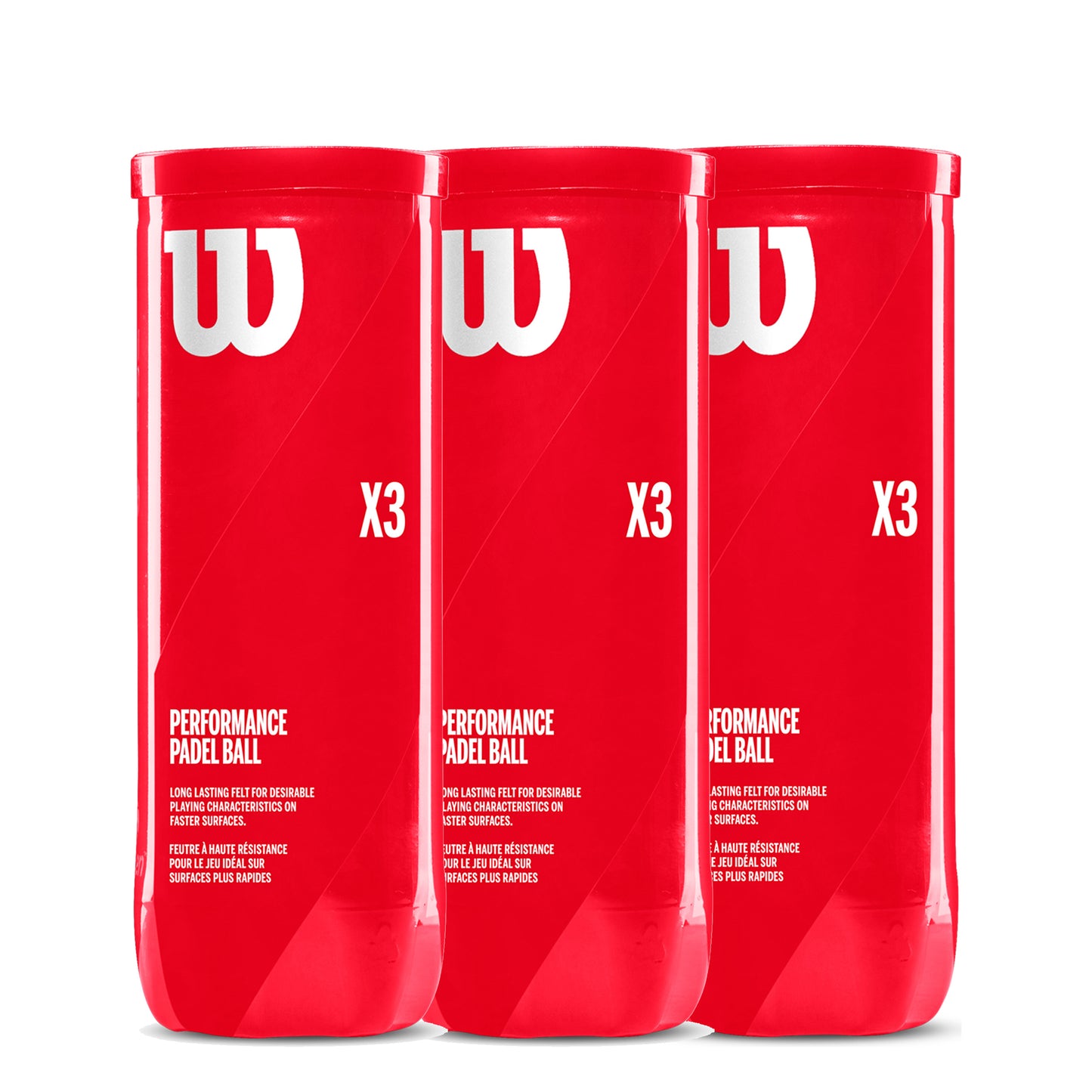Wilson 3x 3er Dose Padel X3 Ball Wilson 3x 3er Dose Padel X3 Ball