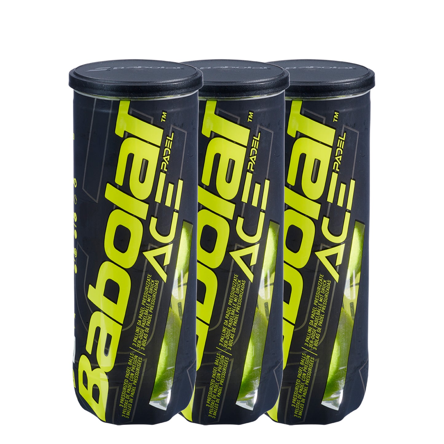 Babolat 3x 3er Dose Ace Padel X3 Babolat 3x 3er Dose Ace Padel X3