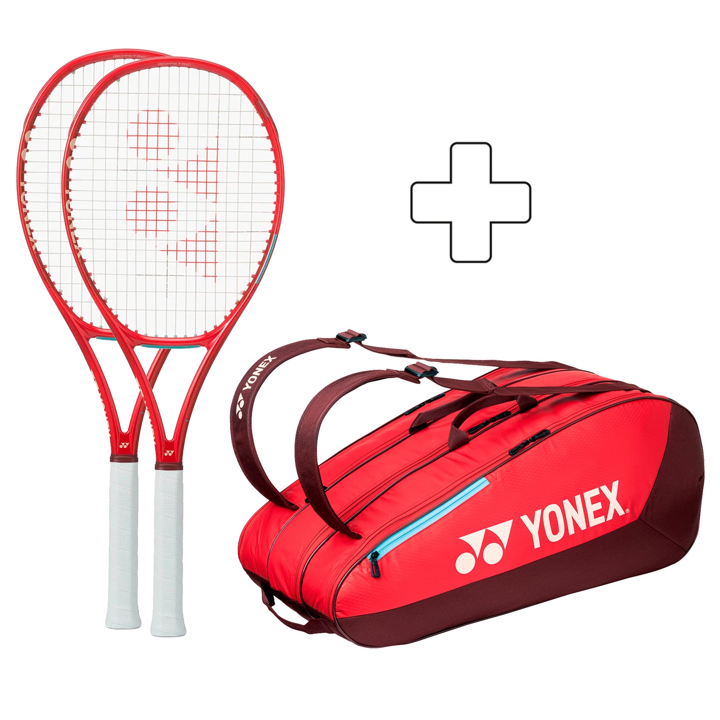 Yonex 2x VCORE 98 (2026) + sac de tennis Yonex 2x VCORE 98 (2026) + sac de tennis