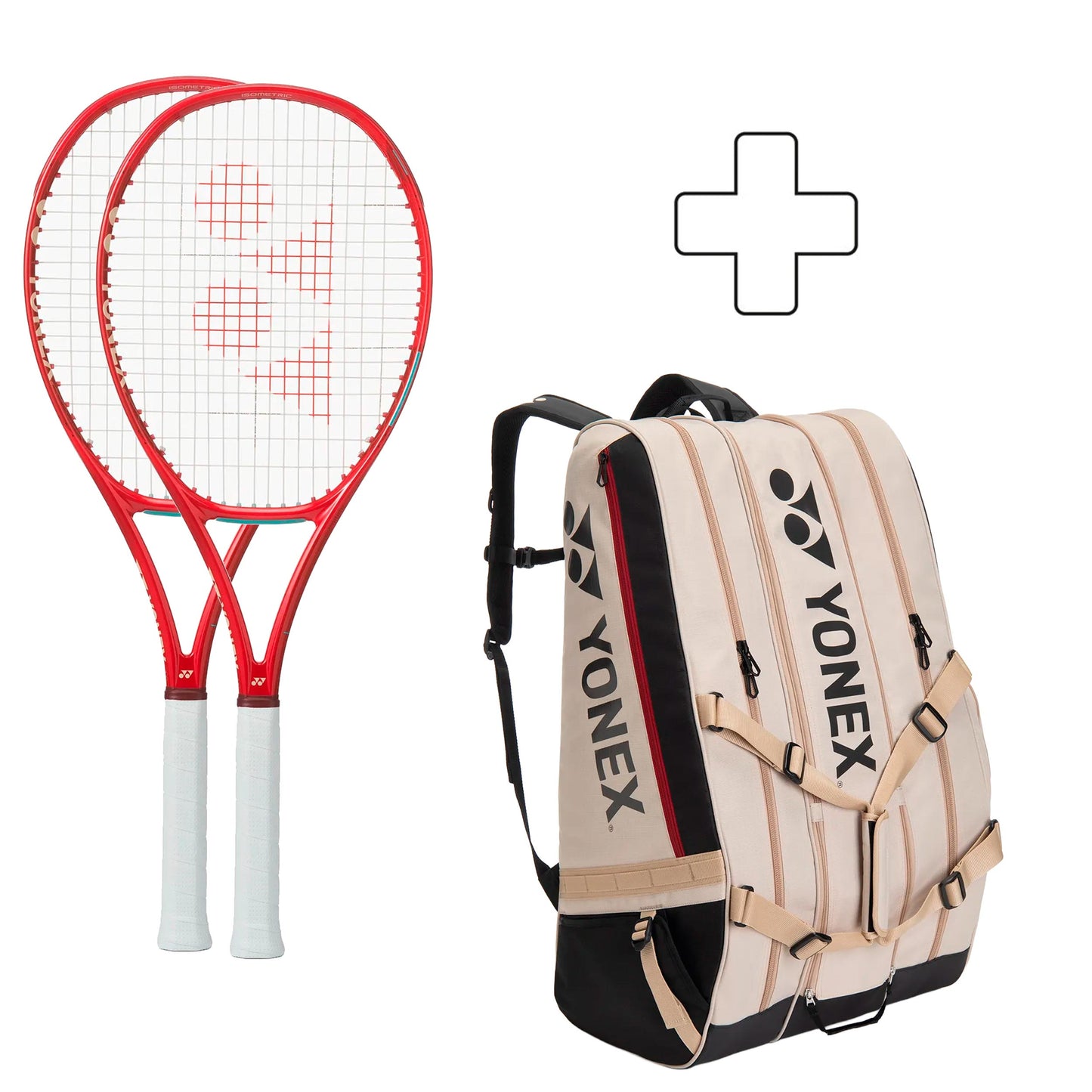 Yonex 2x VCORE 98 (2026) + sac de tennis Yonex 2x VCORE 98 (2026) + sac de tennis