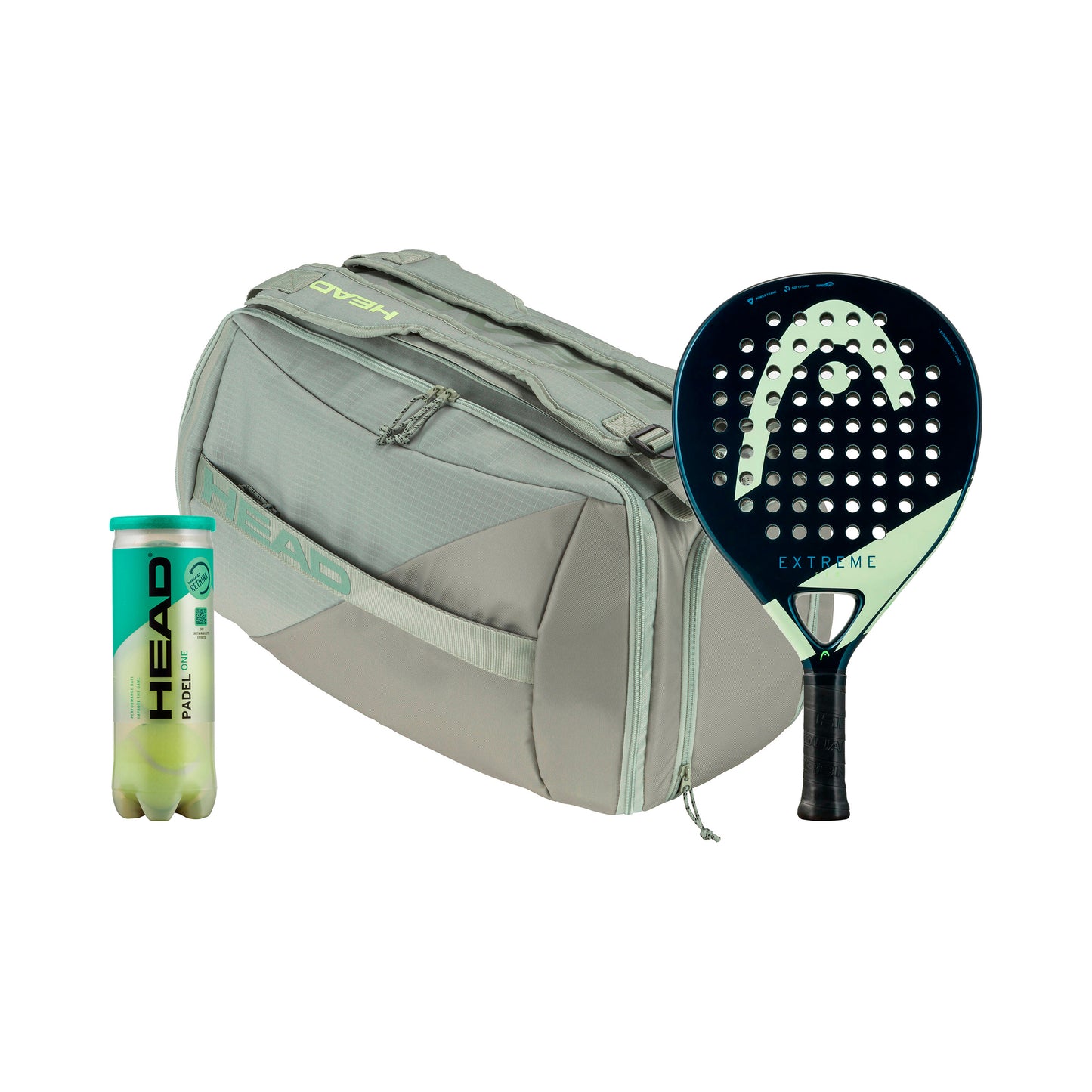 HEAD Evo Extreme 2025 plus Schlägertasche, plus Balldose HEAD Evo Extreme 2025 plus Schlägertasche, plus Balldose