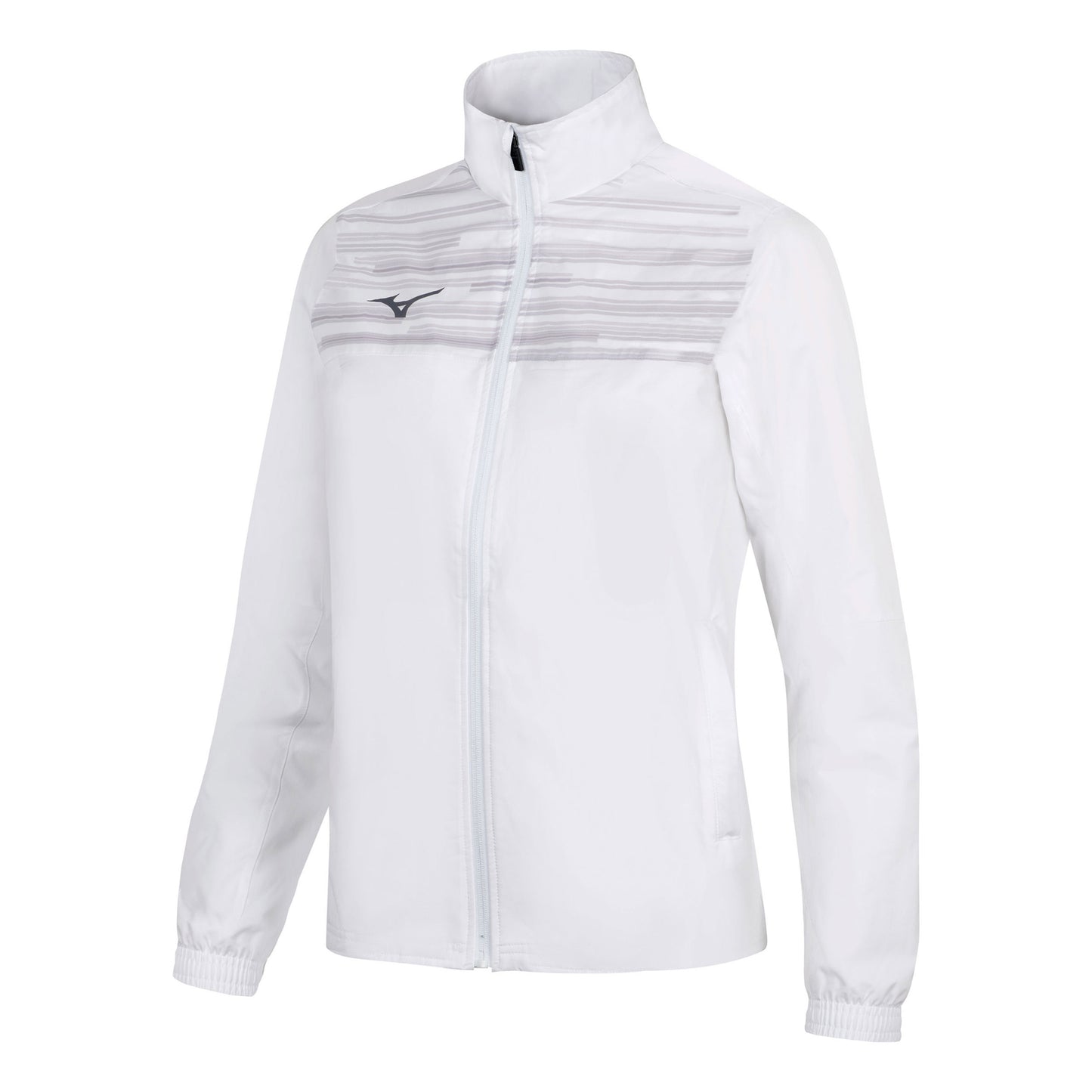 Mizuno Team Chiba Micro Giacca da allenamento Donna-bianco Mizuno Team Chiba Micro Giacca da allenamento Donna-bianco