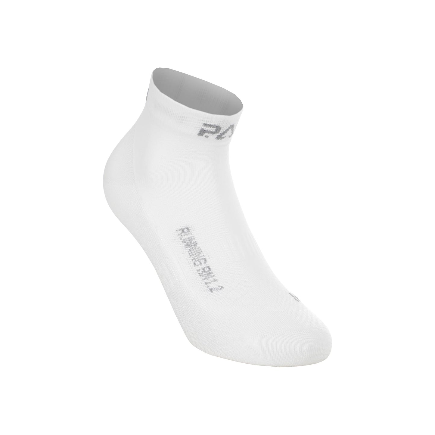 P.A.C. RN 1.2 Reflective Ultralight Speed Chaussettes de running Hommes-blanc, blanc P.A.C. RN 1.2 Reflective Ultralight Speed Chaussettes de running Hommes-blanc, blanc