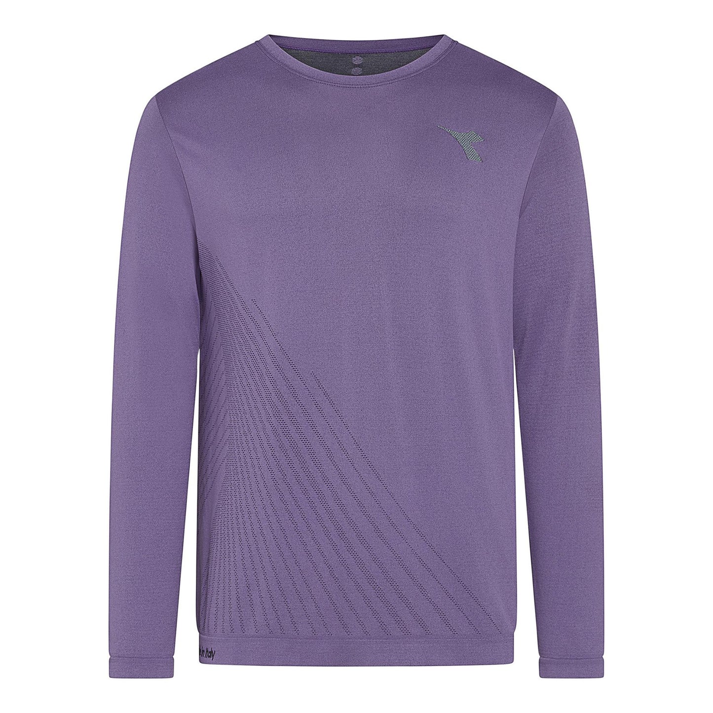 Diadora Stratouno Manica lunga Uomini - viola Diadora Stratouno Manica lunga Uomini - viola