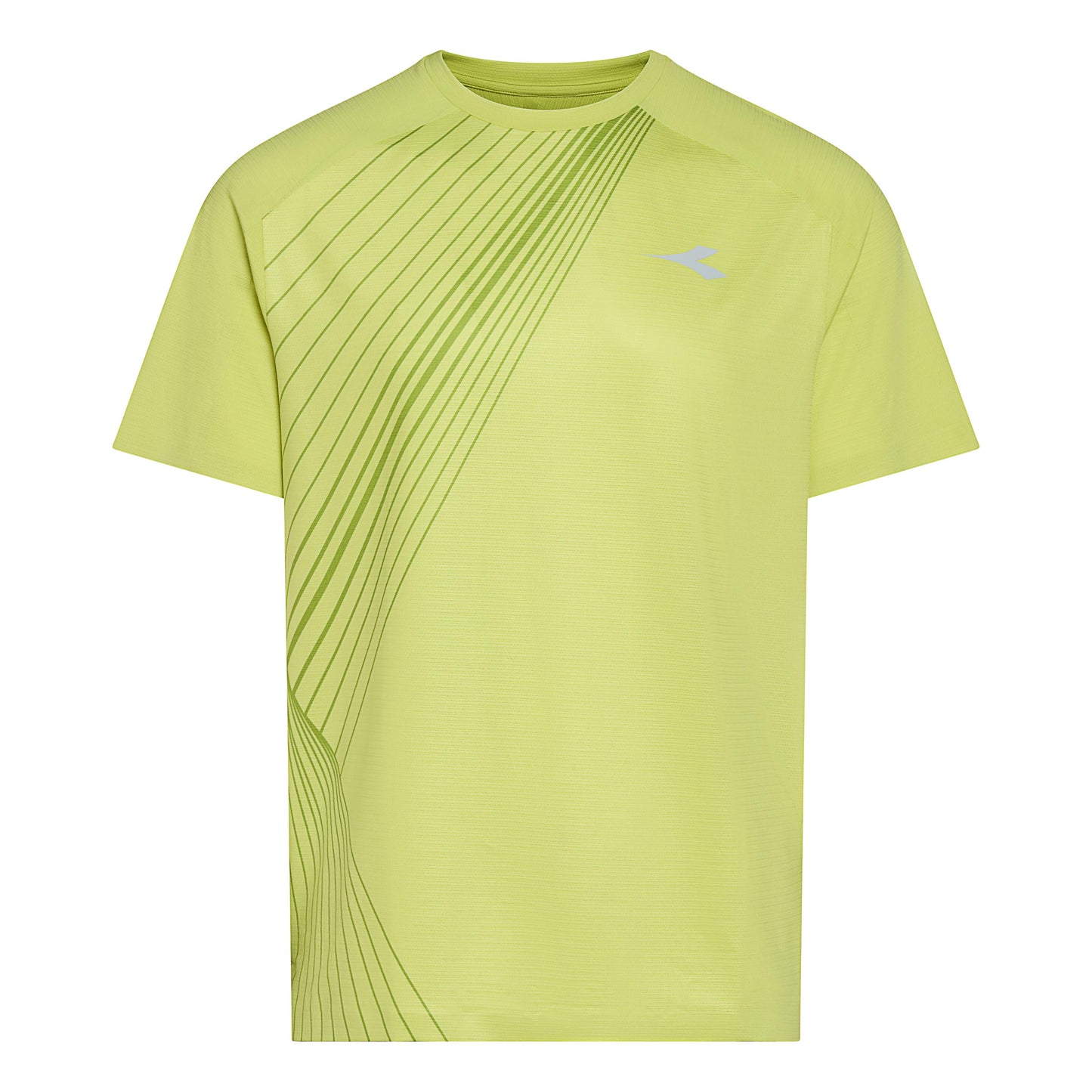 Diadora Fibrazero T-shirt Hommes - jaune lemon Diadora Fibrazero T-shirt Hommes - jaune lemon