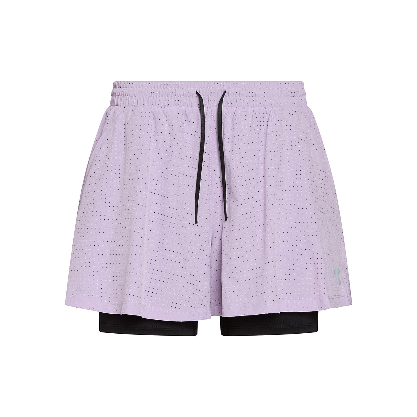 Diadora 2in1 Pantaloncini Donna - lilla Diadora 2in1 Pantaloncini Donna - lilla